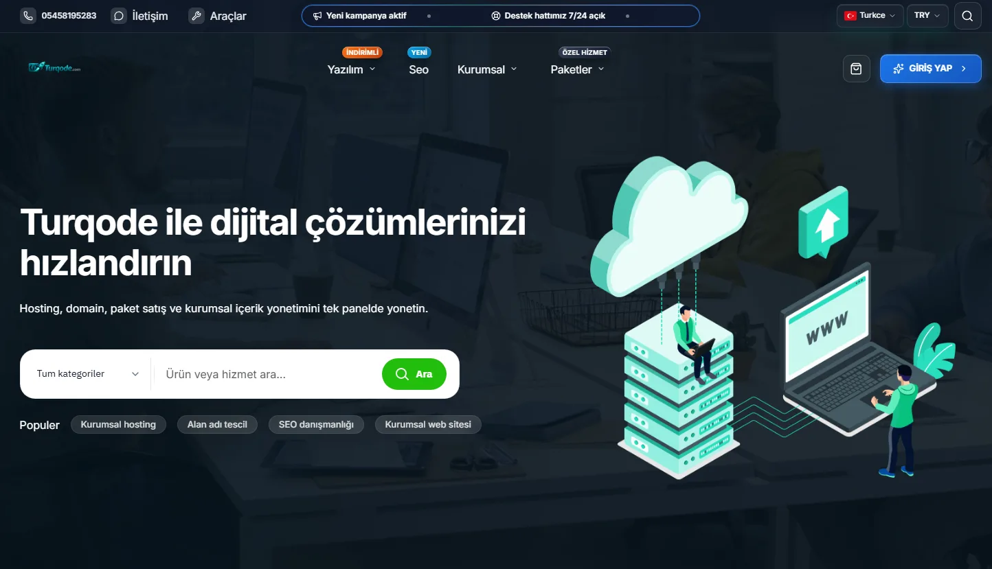 Turqode ile dijital çözümlerinizi hızlandırın