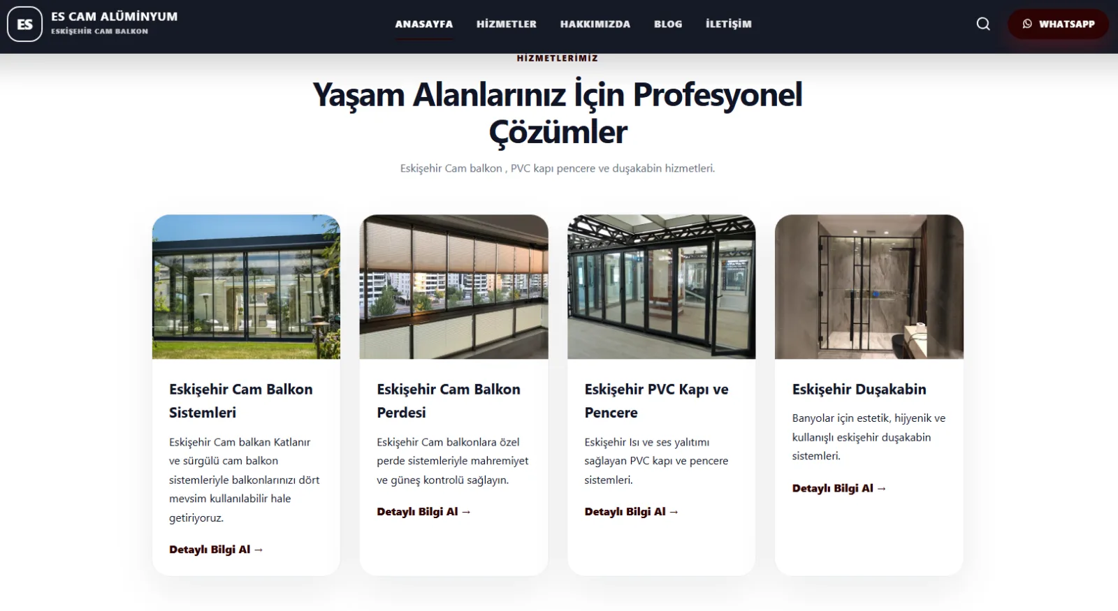 Eskişehir'de Modern Yaşam Alanları: Cam Balkon ve PVC Çözümleri