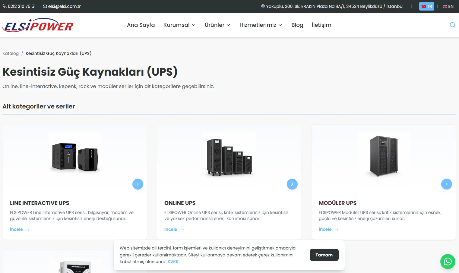 Kesintisiz Güç Kaynağı Seçiminde Uzman Rehberi: ELSIPOWER Çözümleri